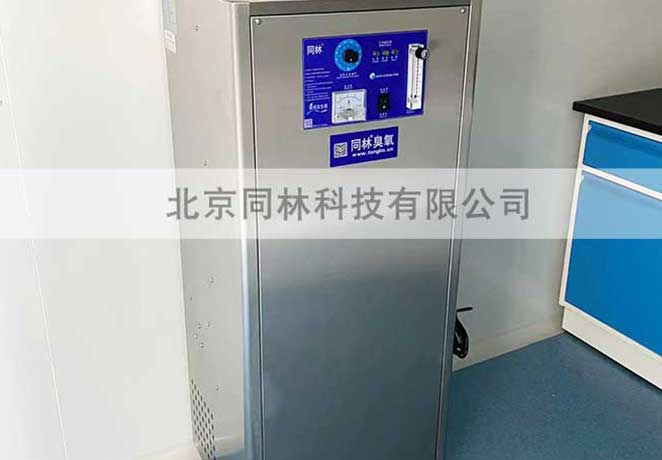 某藥廠生物(wù)間臭氧消(xiāo)毒現場